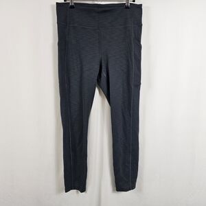Lululemon Leggings In Charcoal - Size 10